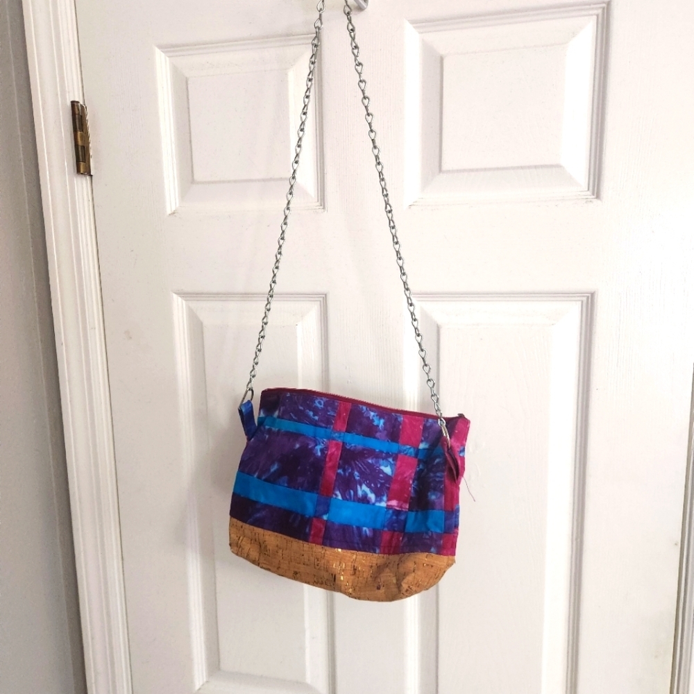 Multicolor Chain Strap Women's Bag